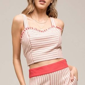 Moon River Crop Tank